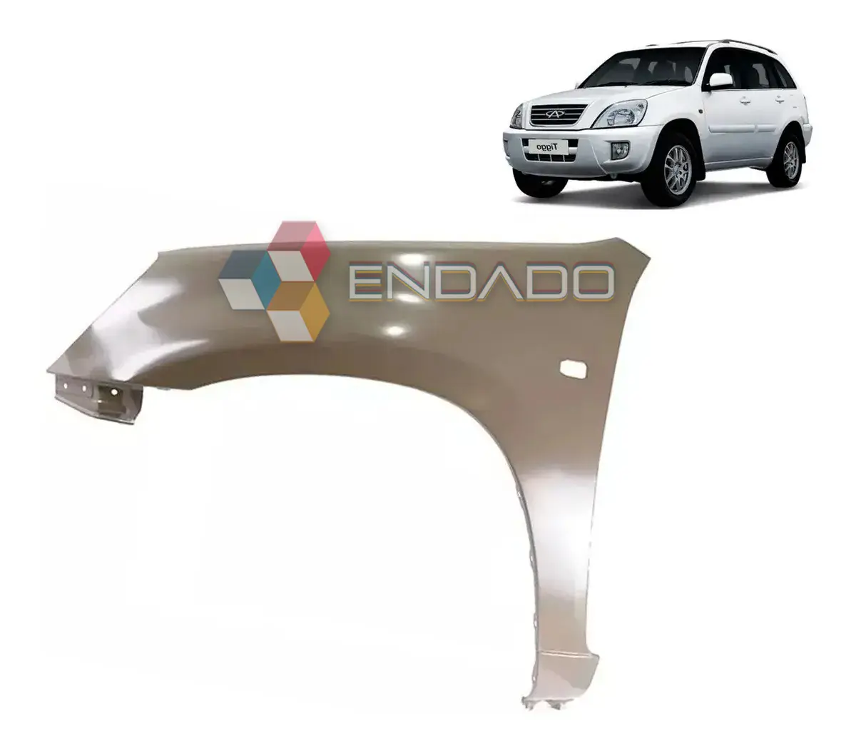 [T008] Tapabarro Izquierdo Para Chery Tiggo 2008-2013 1.6-2.0 Cc