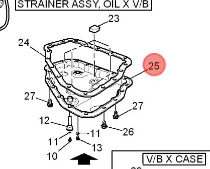 [10144427] CARTER DE CAJA AUTOMATICA 350//360//MG 5//MG GT// MG ZS //